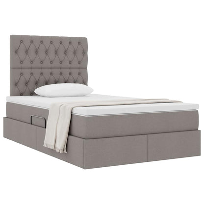 Letto con contenitore e materasso Talpa 120 x 200 cm Tessuto | homemem39