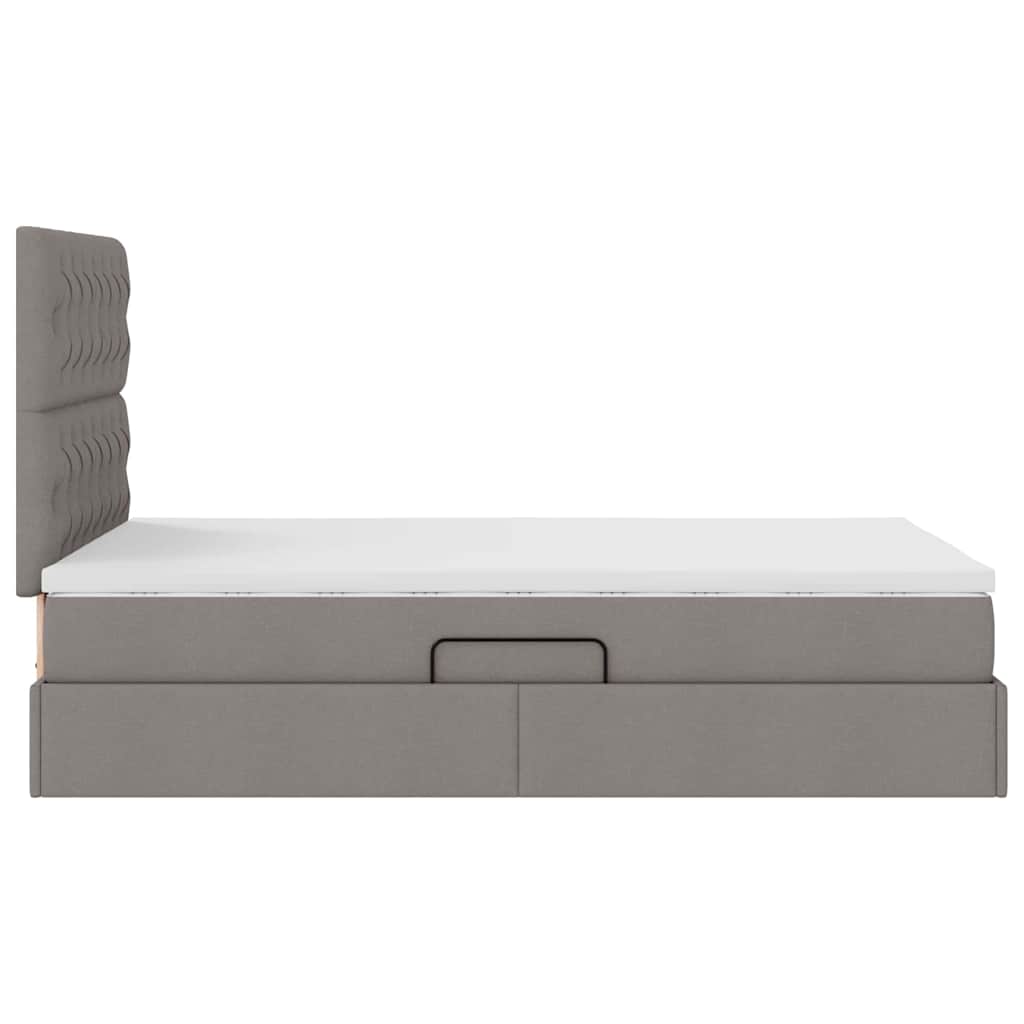 Letto con contenitore e materasso Talpa 120 x 200 cm Tessuto | homemem39