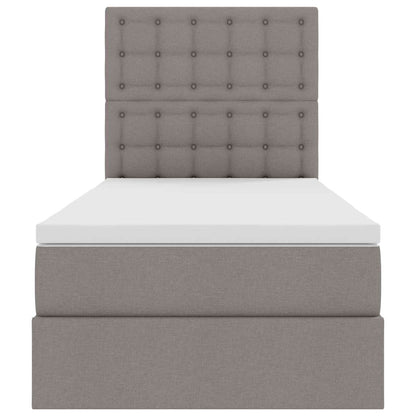 Letto con contenitore e materasso Talpa 90 x 200 cm Tessuto | homemem39