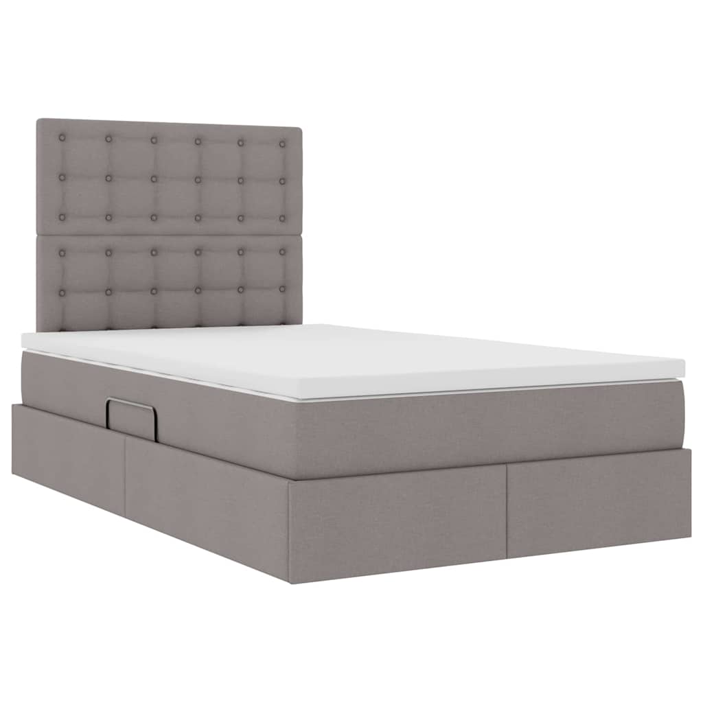 Letto con contenitore e materasso Talpa 120 x 200 cm Tessuto | homemem39