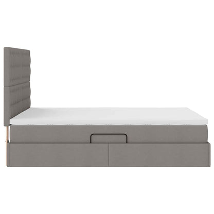 Letto con contenitore e materasso Talpa 140 x 200 cm Tessuto | homemem39