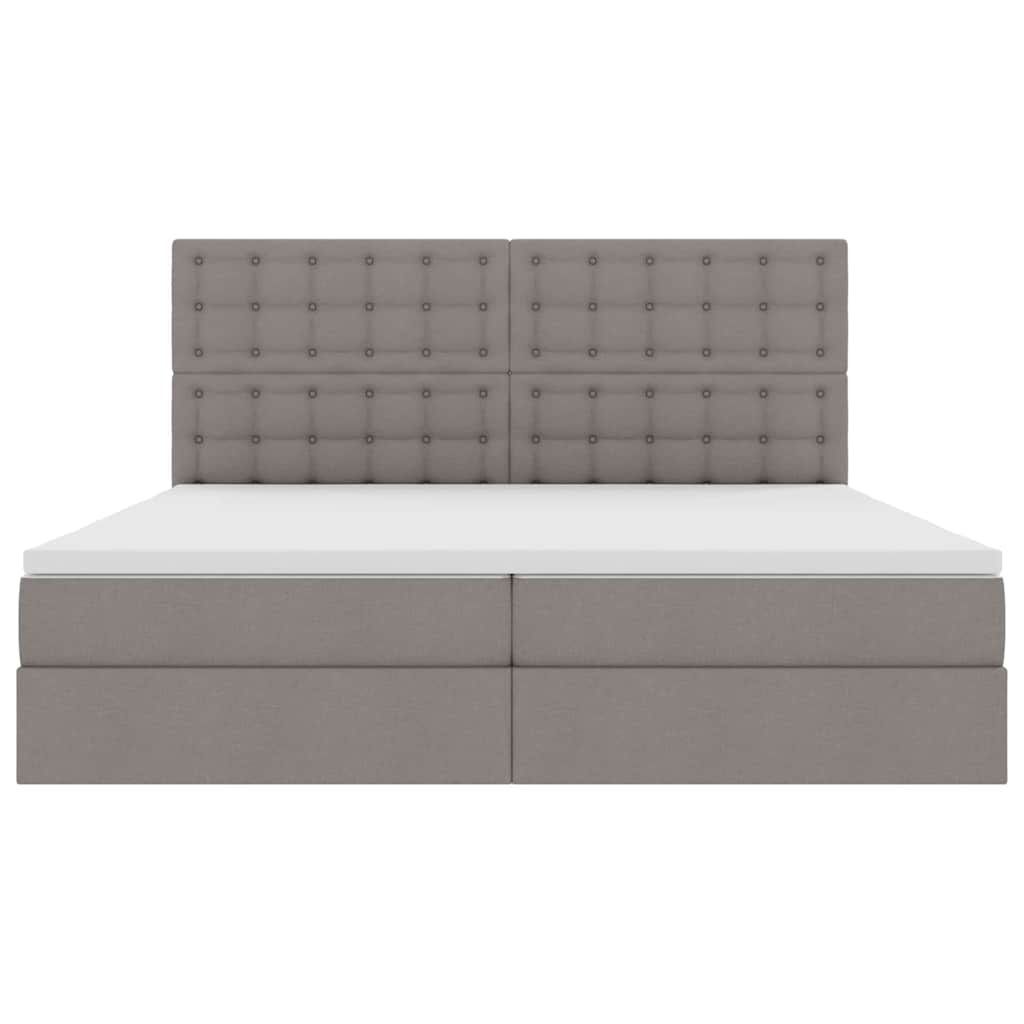 Letto con contenitore e materasso Talpa 200 x 200 cm Tessuto | homemem39