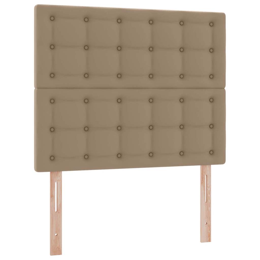 Letto con contenitore e LED Cappuccino 120 x 200 cm | homemem39