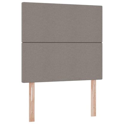 Letto con contenitore LED e materasso Tortora 90 x 200 cm | homemem39