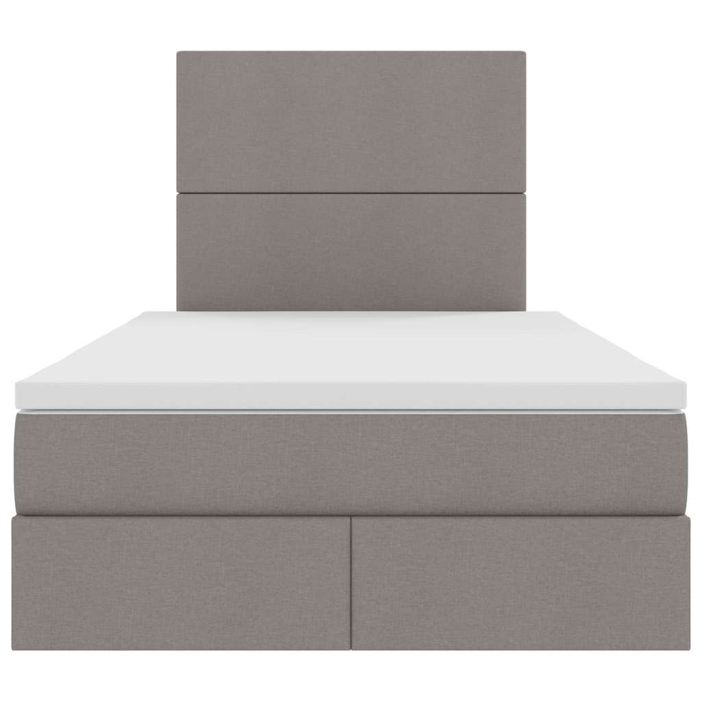 Letto con luci a strisce a LED Talpa 120 x 200 cm Tessuto