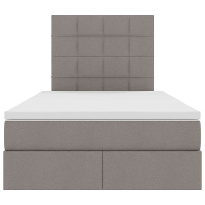 Letto con luci a strisce a LED Talpa 120 x 200 cm Tessuto