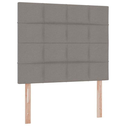 Letto con contenitore LED e materasso Tortora 120 x 200 cm | homemem39