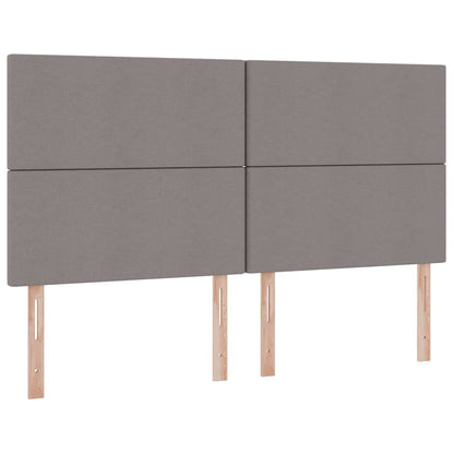 Letto con contenitore LED e materasso Tortora 180 x 200 cm