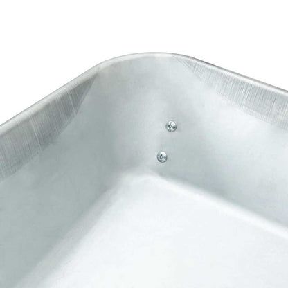 Carriole Argento e Nero 124 x 73 x 65 cm Acciaio | homemem39