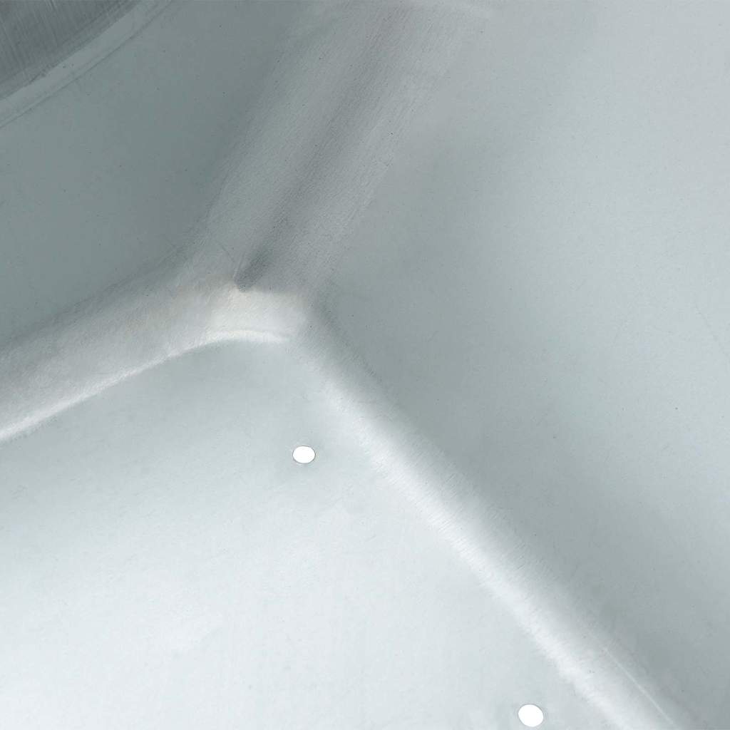 Sostituzione Vassoio Carriola Argento 88 x 60 x 32 cm - homemem39