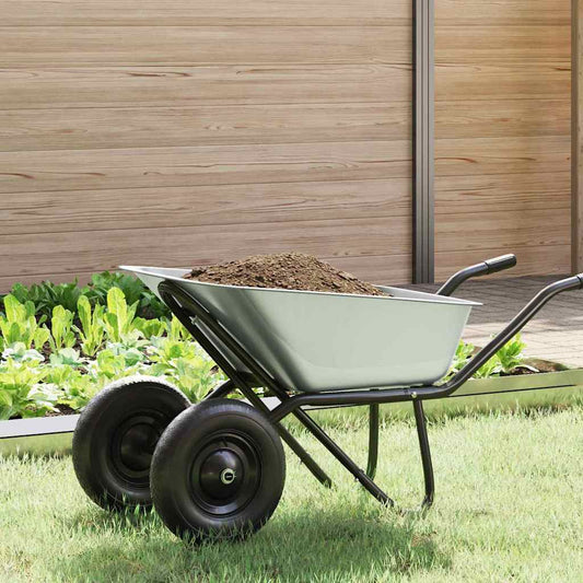 Sostituzione Vassoio Carriola Argento 88 x 60 x 32 cm Acciaio | homemem39