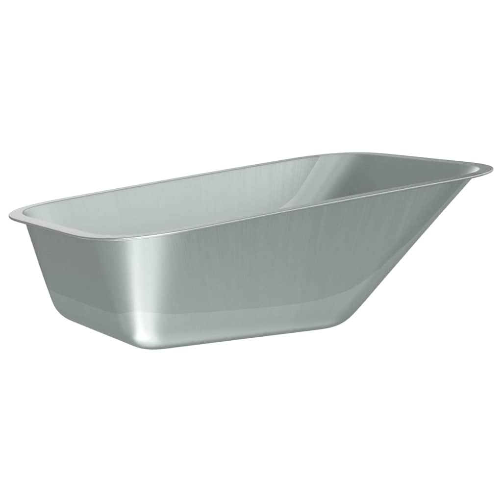 Sostituzione Vassoio Carriola Argento 88 x 60 x 32 cm Acciaio | homemem39
