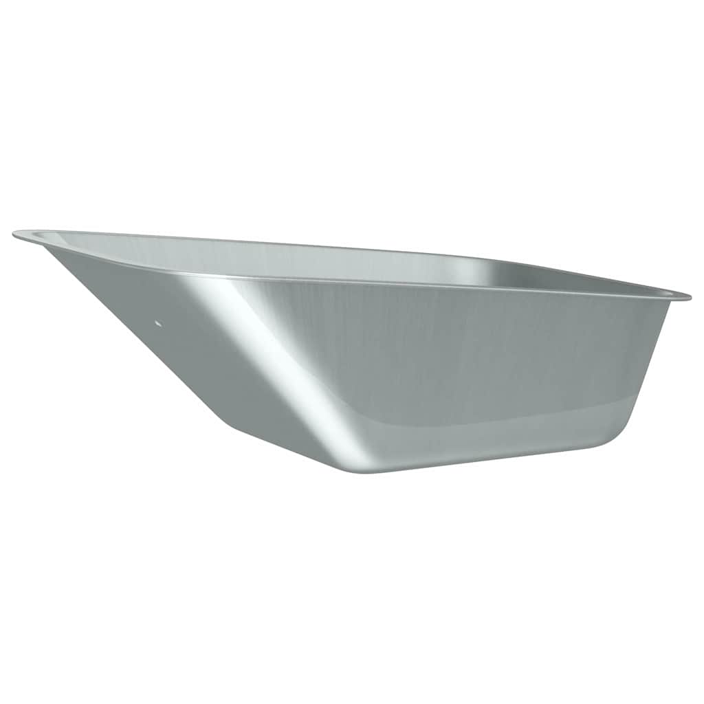 Sostituzione Vassoio Carriola Argento 88 x 60 x 32 cm Acciaio | homemem39