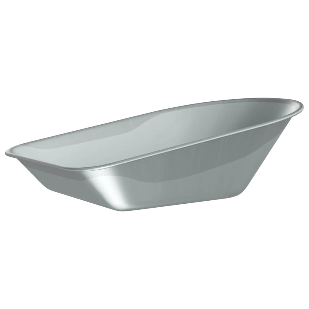 Sostituzione Vassoio Carriola Argento 90 x 63 x 28 cm Acciaio | homemem39
