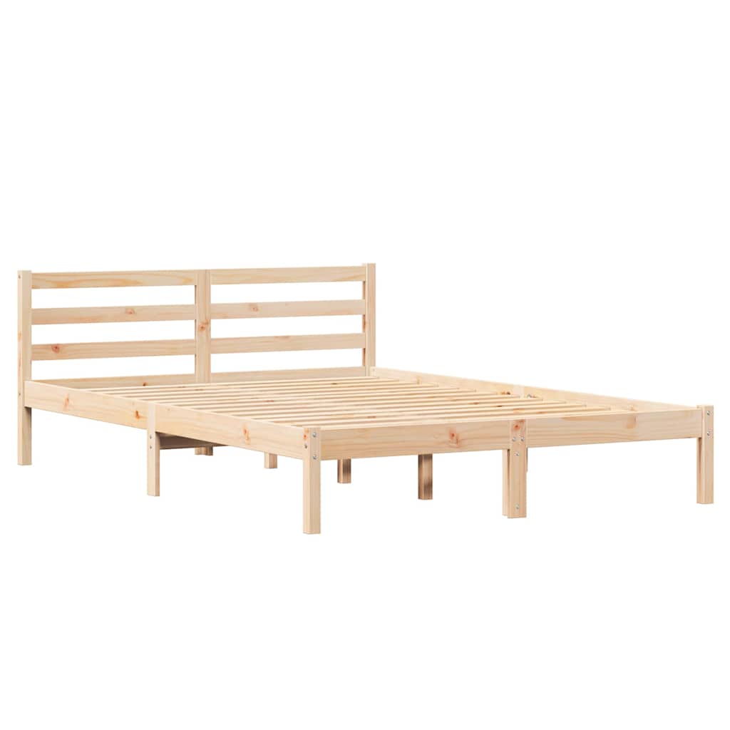 Struttura del letto Marrone 215,5 x 145,5 x 69,5 cm | homemem39