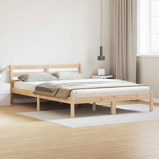 Struttura del letto Marrone 215,5 x 165,5 x 69,5 cm | homemem39