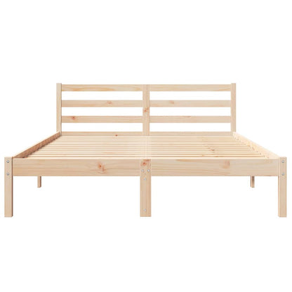 Struttura del letto Marrone 215,5 x 165,5 x 69,5 cm | homemem39