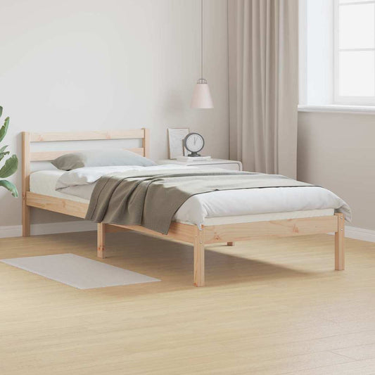 Struttura del letto con testiera Marrone 225,5 x 85,5 x 69,5 cm | homemem39