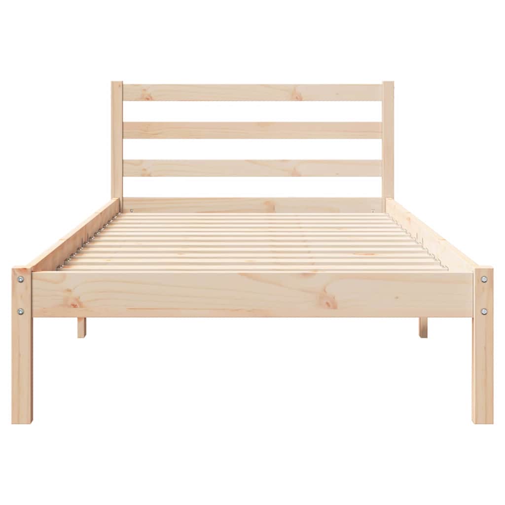 Struttura del letto con testiera Marrone 225,5 x 85,5 x 69,5 cm | homemem39