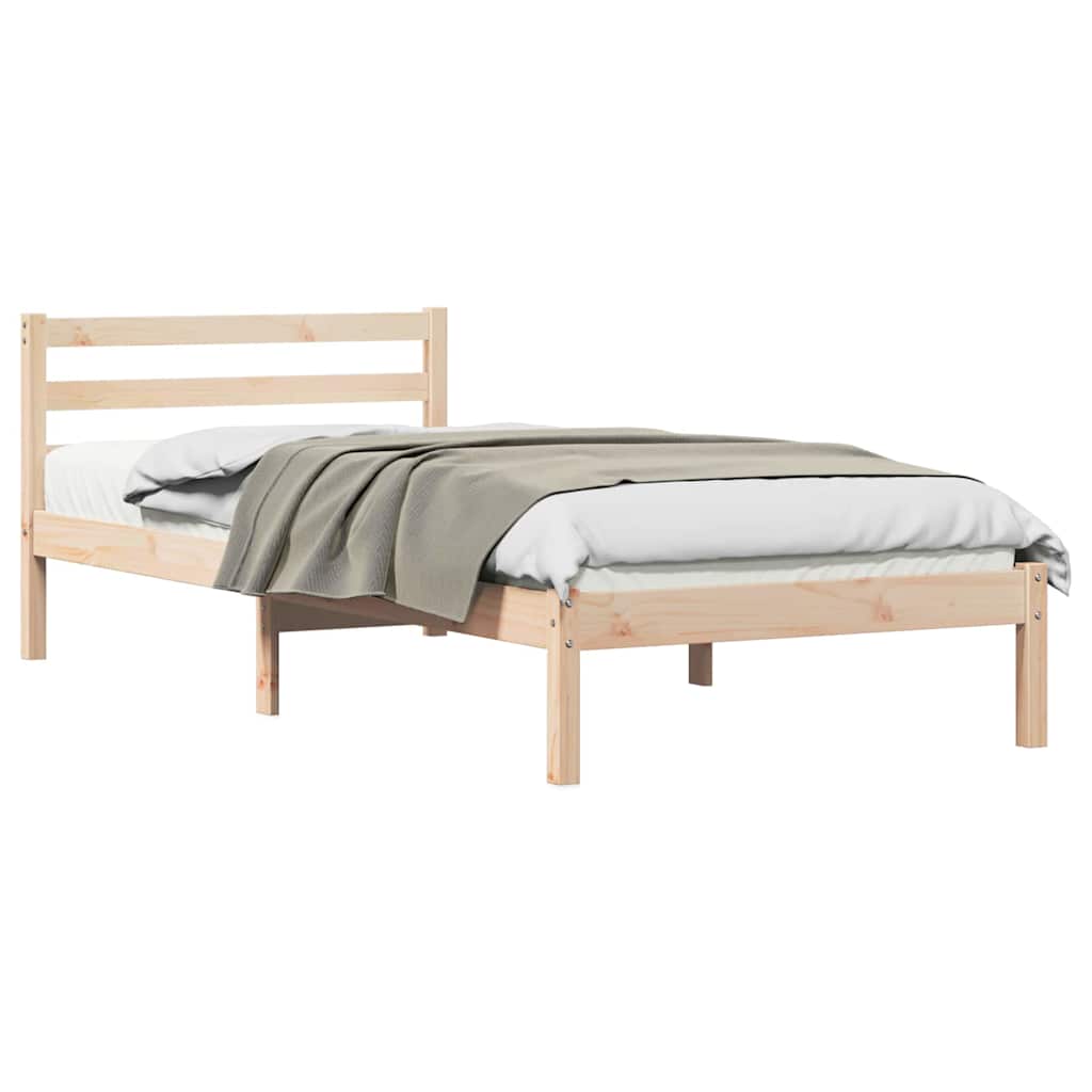 Struttura del letto Marrone 225,5 x 105,5 x 69,5 cm | homemem39
