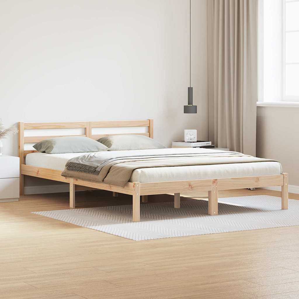 Struttura del letto Marrone 225,5 x 145,5 x 69,5 cm | homemem39