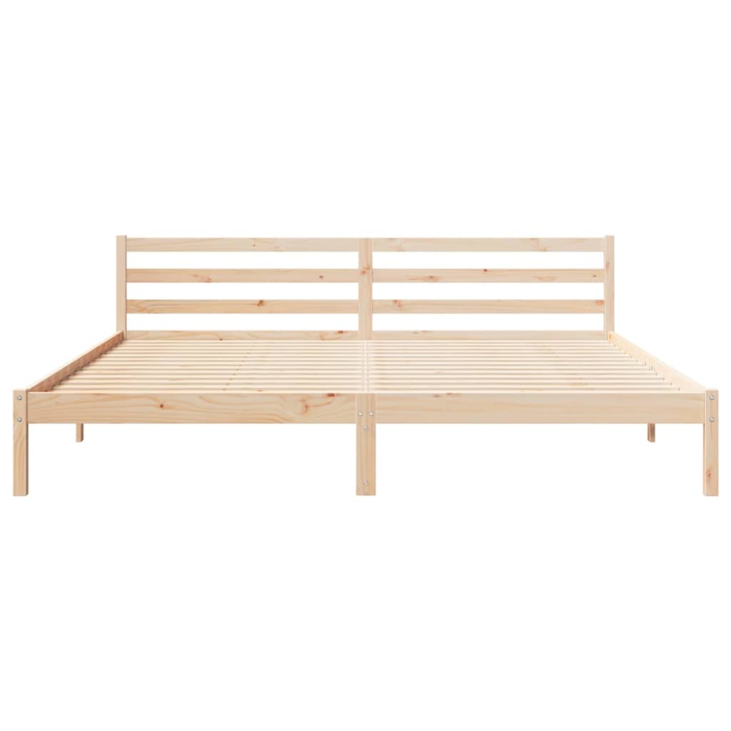 Struttura del letto Marrone 225,5 x 185,5 x 69,5 cm | homemem39