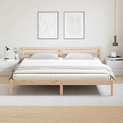 Struttura del letto Marrone 225,5 x 205,5 x 69,5 cm | homemem39
