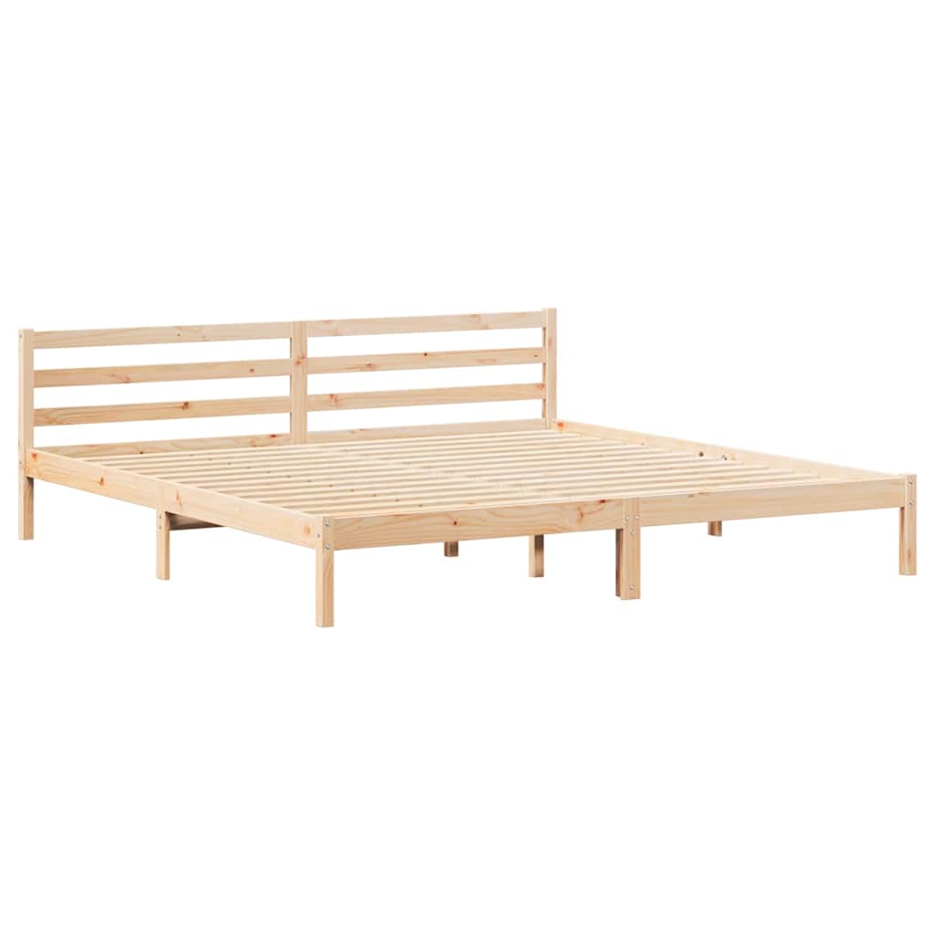Struttura del letto Marrone 225,5 x 205,5 x 69,5 cm | homemem39