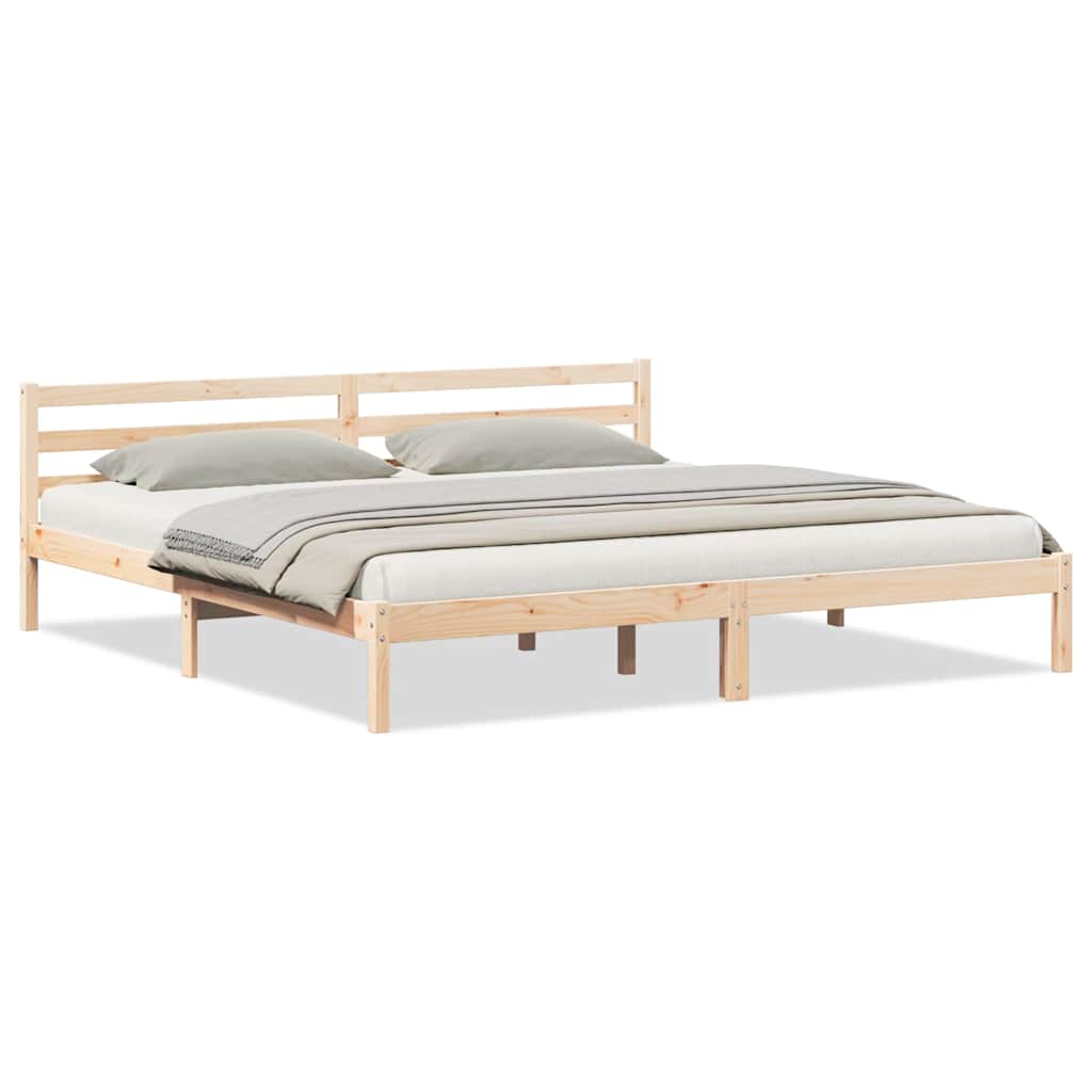 Struttura del letto Marrone 225,5 x 205,5 x 69,5 cm | homemem39