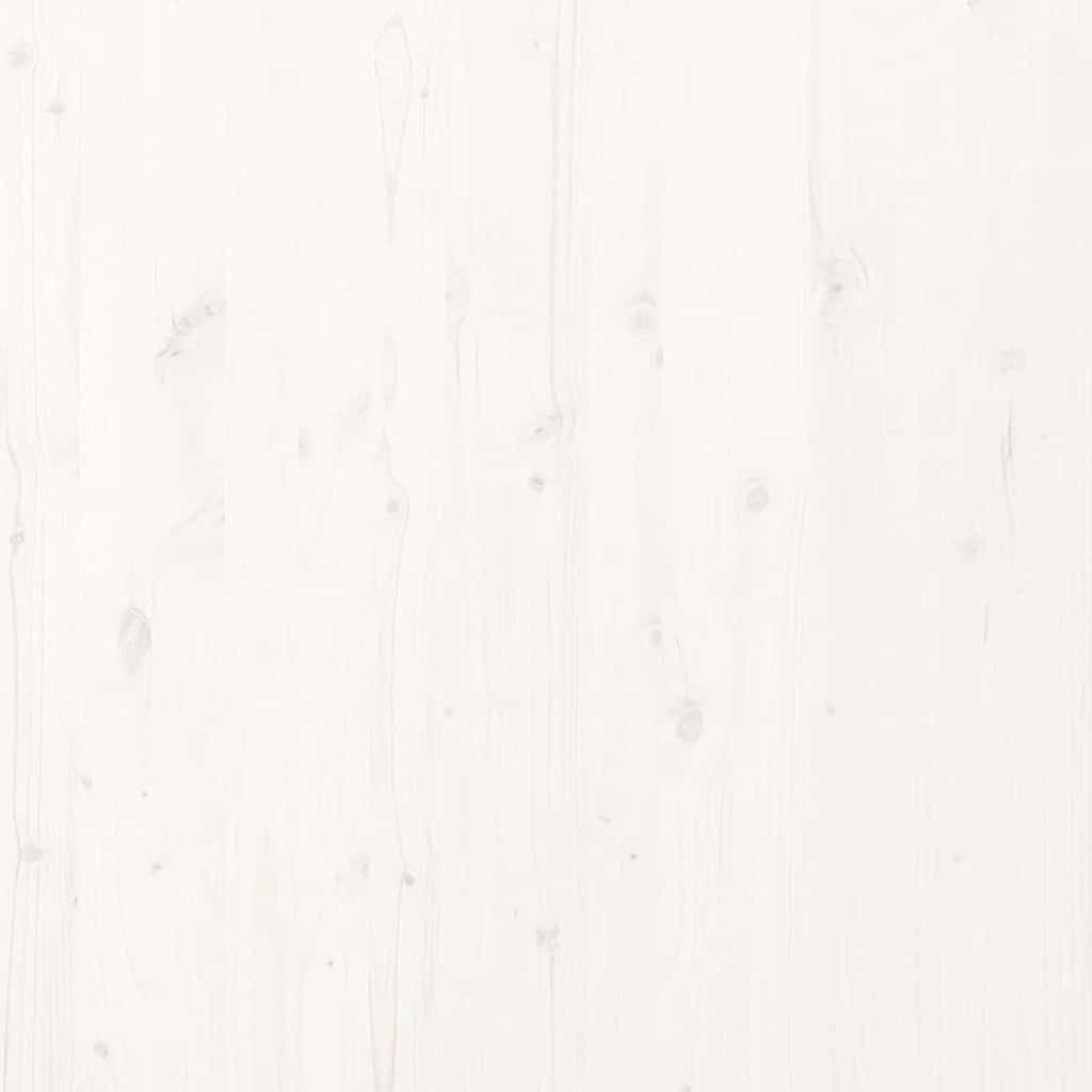 Struttura del letto con testiera Bianco 208.6 x 157.6 x 69.4 cm