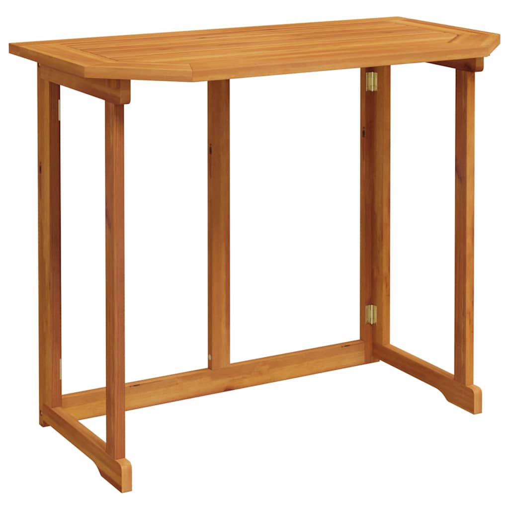 Set Panchina da Giardino 3 pcs Marrone legno massello di acacia