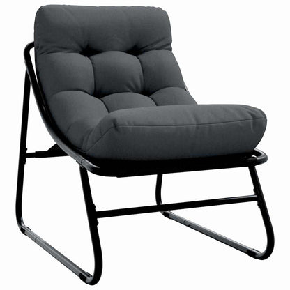 Arredamento da Giardino 2 pcs Nero 60,5 x 81 x 71 cm