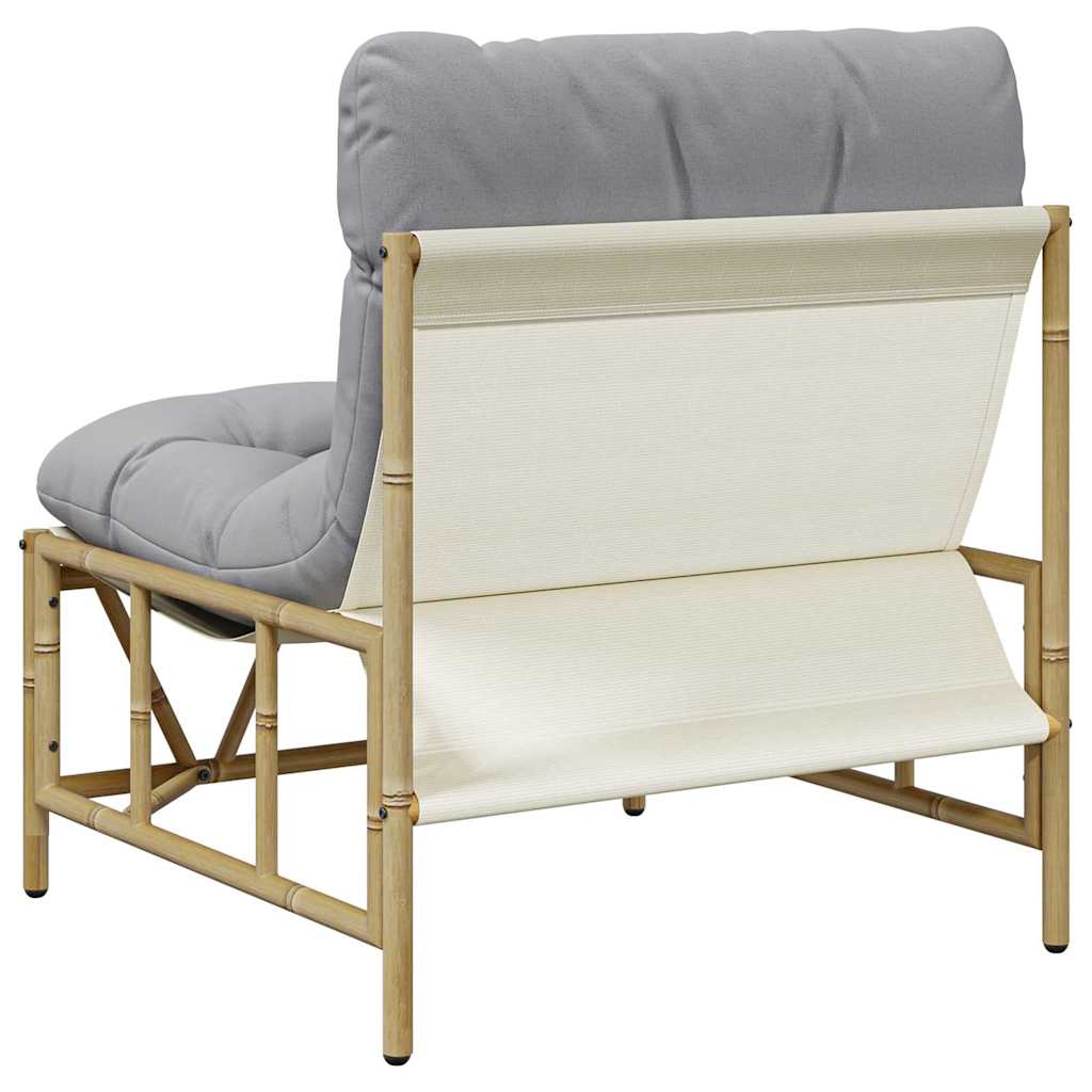 Sedia da Giardino 2 pcs Grigio chiaro 75 x 75 x 71 cm Acciaio - homemem39