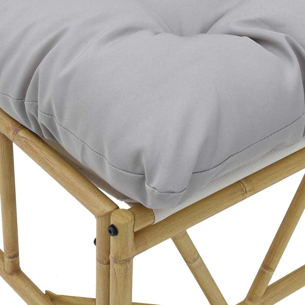 Panchina da giardino Grigio chiaro 110 x 75 x 71 cm Acciaio - homemem39