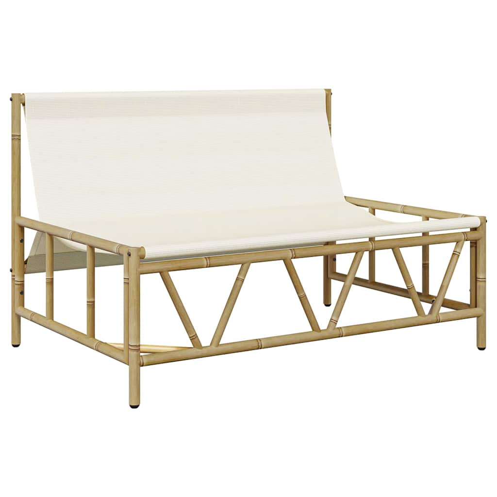 Panchina da giardino Grigio chiaro 110 x 75 x 71 cm Acciaio - homemem39