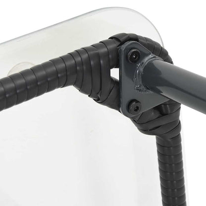 Tavolo da Giardino Nero 80 x 40 x 45.5 cm Poly Rattan