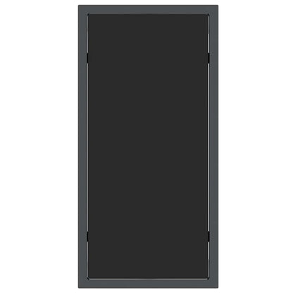 Lettini da sole con tavolo 2-persona 3 pcs Nero e antracite