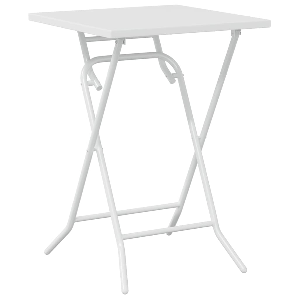Set bistrot 3 pcs Bianco Acciaio - homemem39