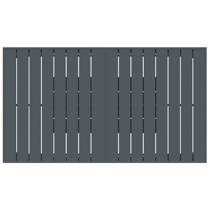 Tavolo allungabile Antracite 180 x 80 x 76 cm Acciaio