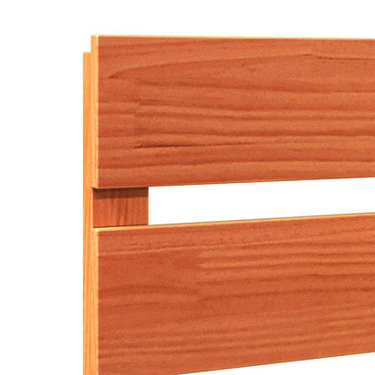 Testiera Marrone 140.5 x 3 x 80 cm Legno di pino massello