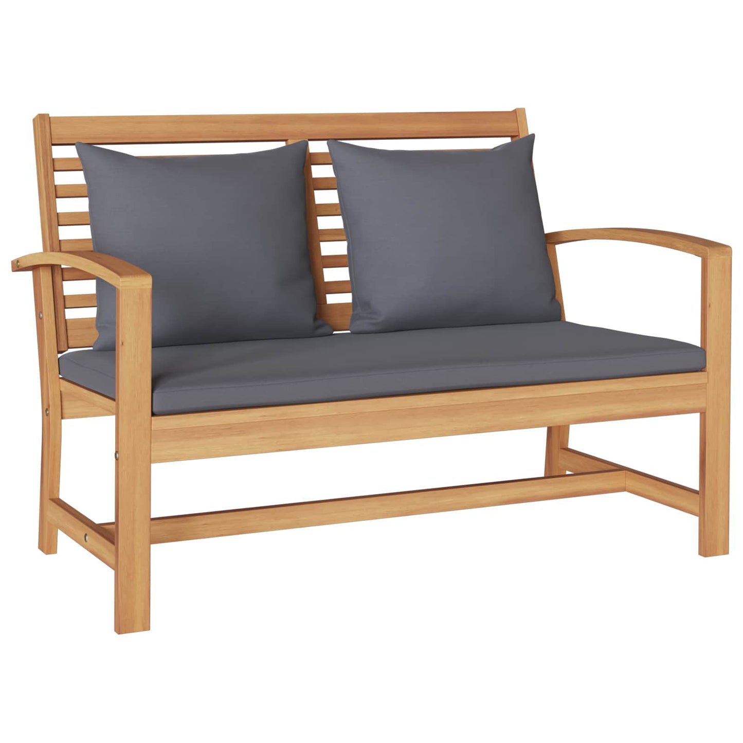 Set Divano da Giardino 4 pcs Naturale Legno di teak solido | homemem39
