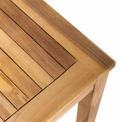 Set Divano da Giardino 3 pcs Naturale Legno di teak solido
