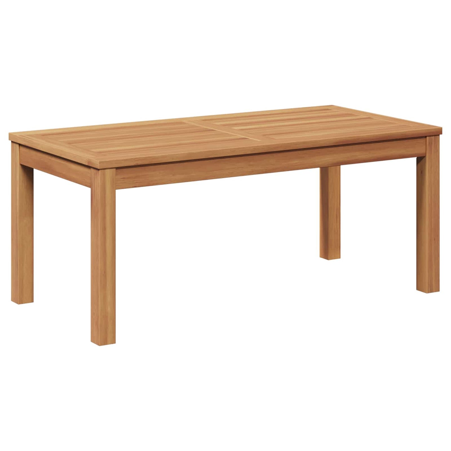 Set Divano da Giardino 3 pcs Naturale Legno di teak solido