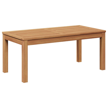 Set Divano da Giardino 3 pcs Naturale Legno di teak solido | homemem39