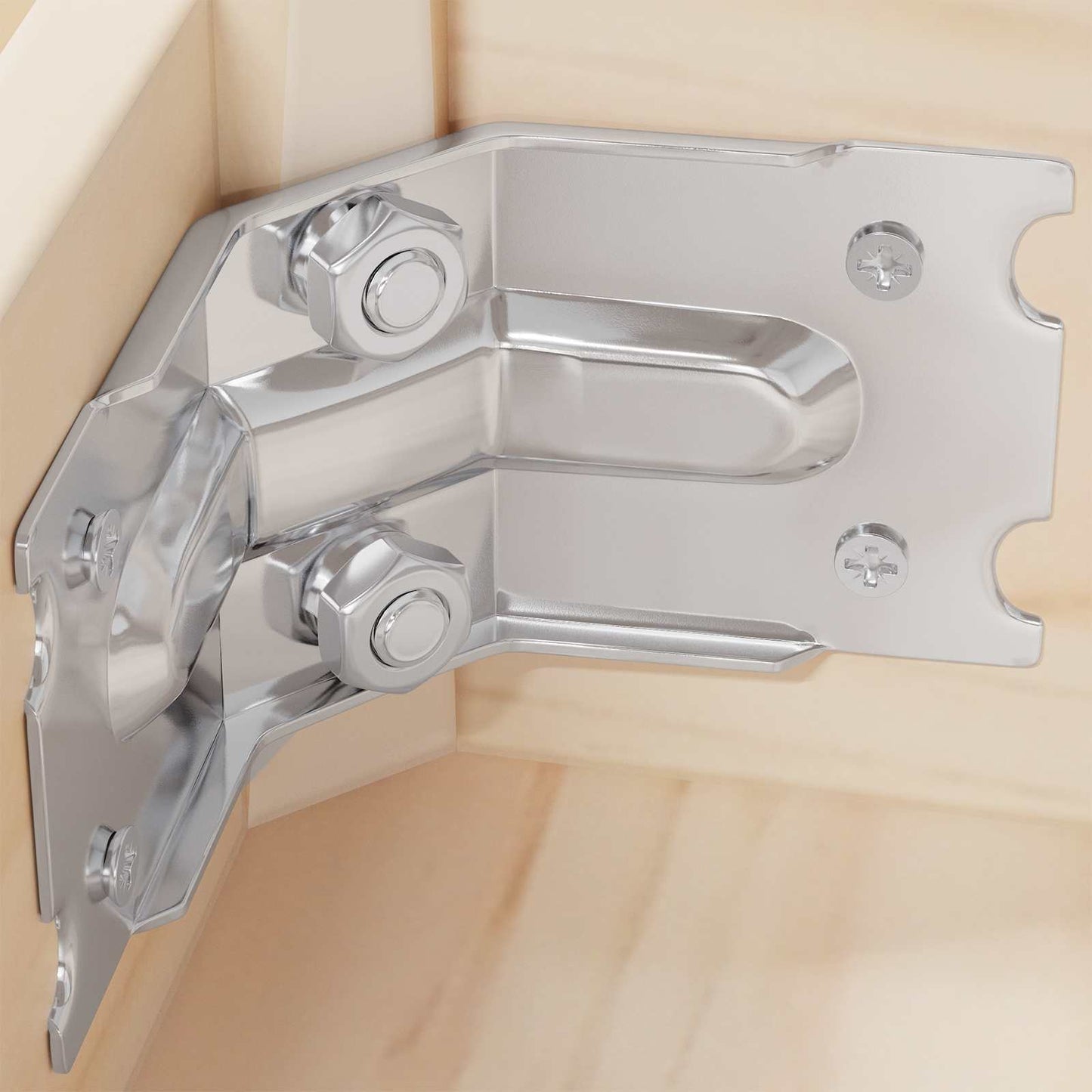 Supporto 212 pcs Zincato 106 x 55 x 1,5mm Acciaio