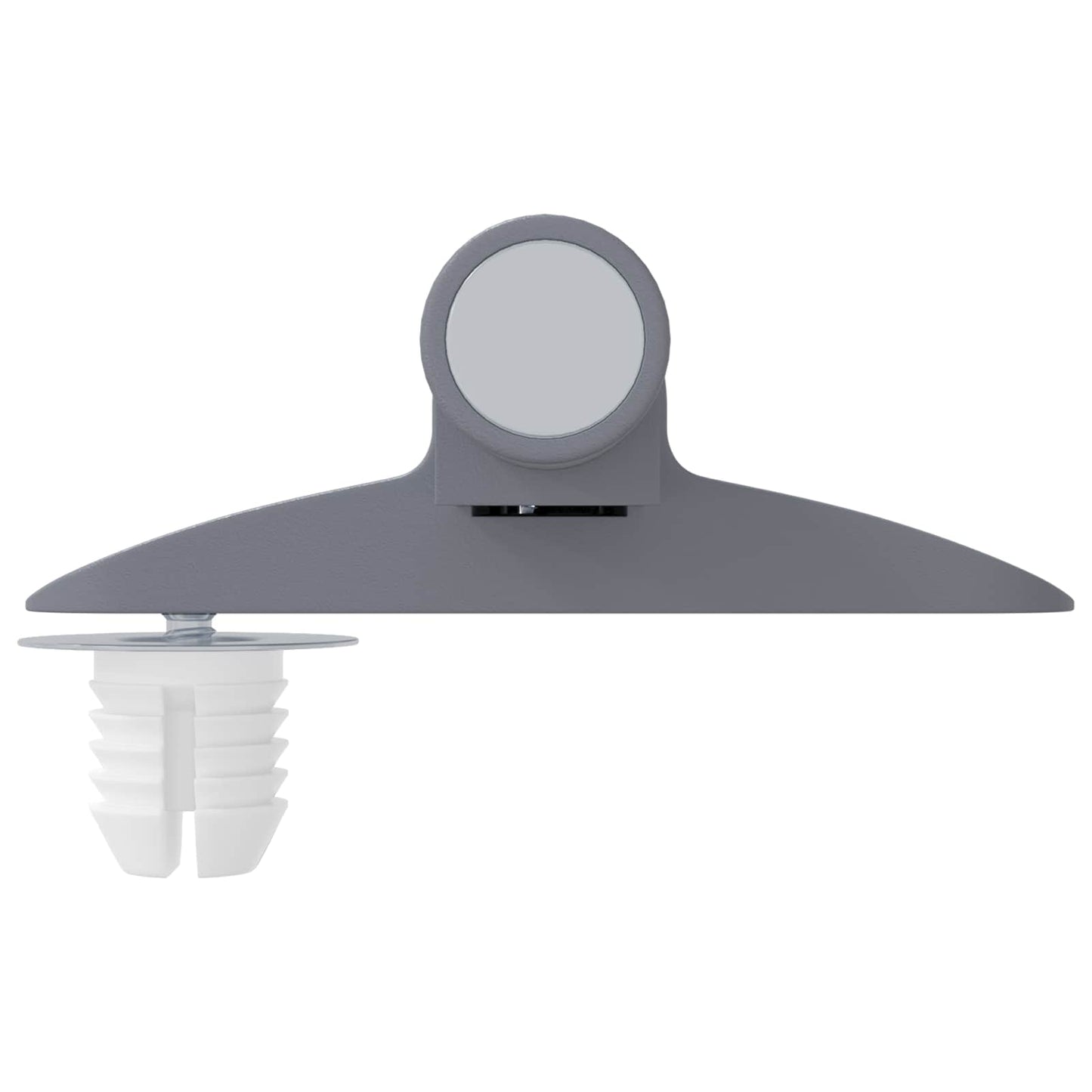 Smorzatore a Chiusura Morbida 1161 pcs Grigio 125 x 47 x 15 mm