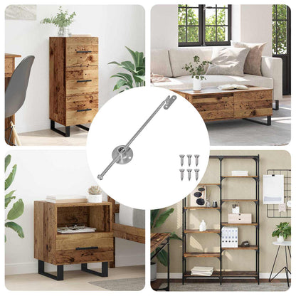 Struttura a Gas 439 pcs Argento Ferro