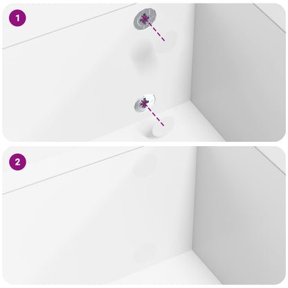 Adesivo 12 pcs Bianco Ø 20 x 0,5 mm Carta