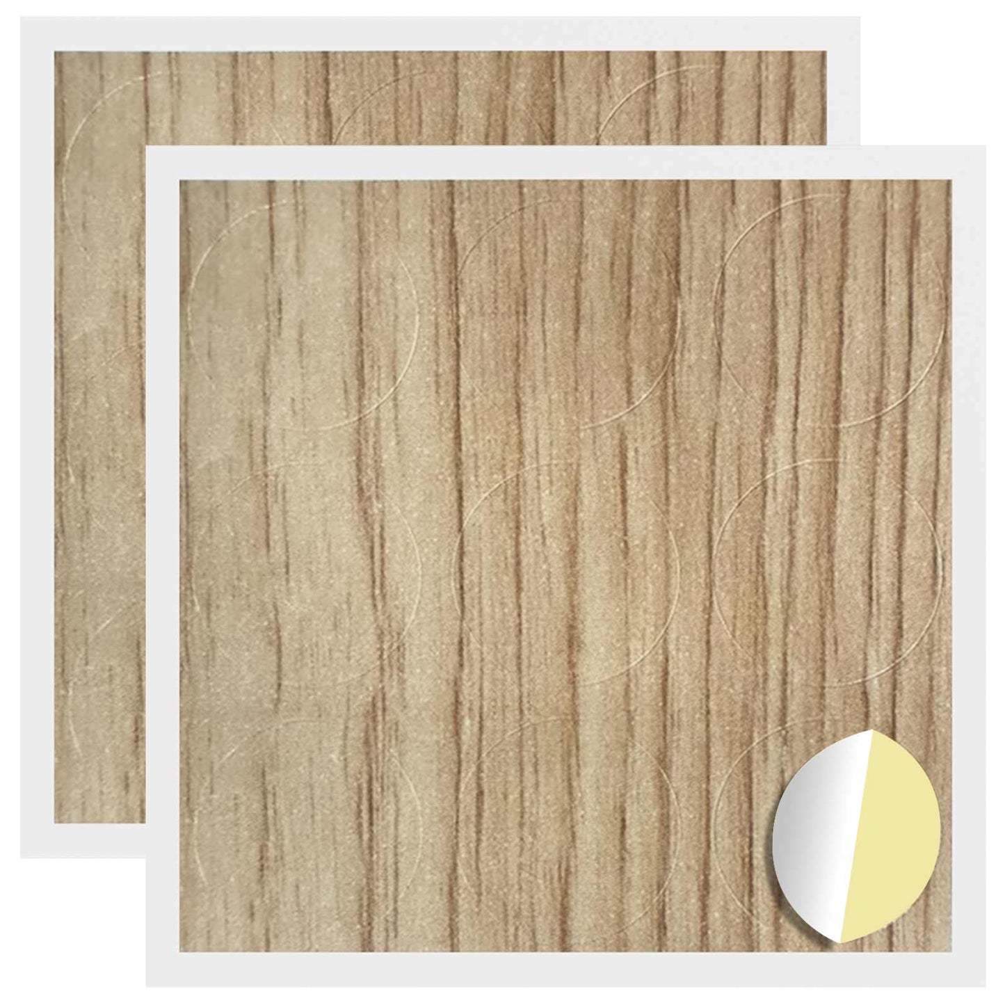 Copertura Vite Adesiva 2 pcs Rovere artigianale Ø 20 x 0,5 mm