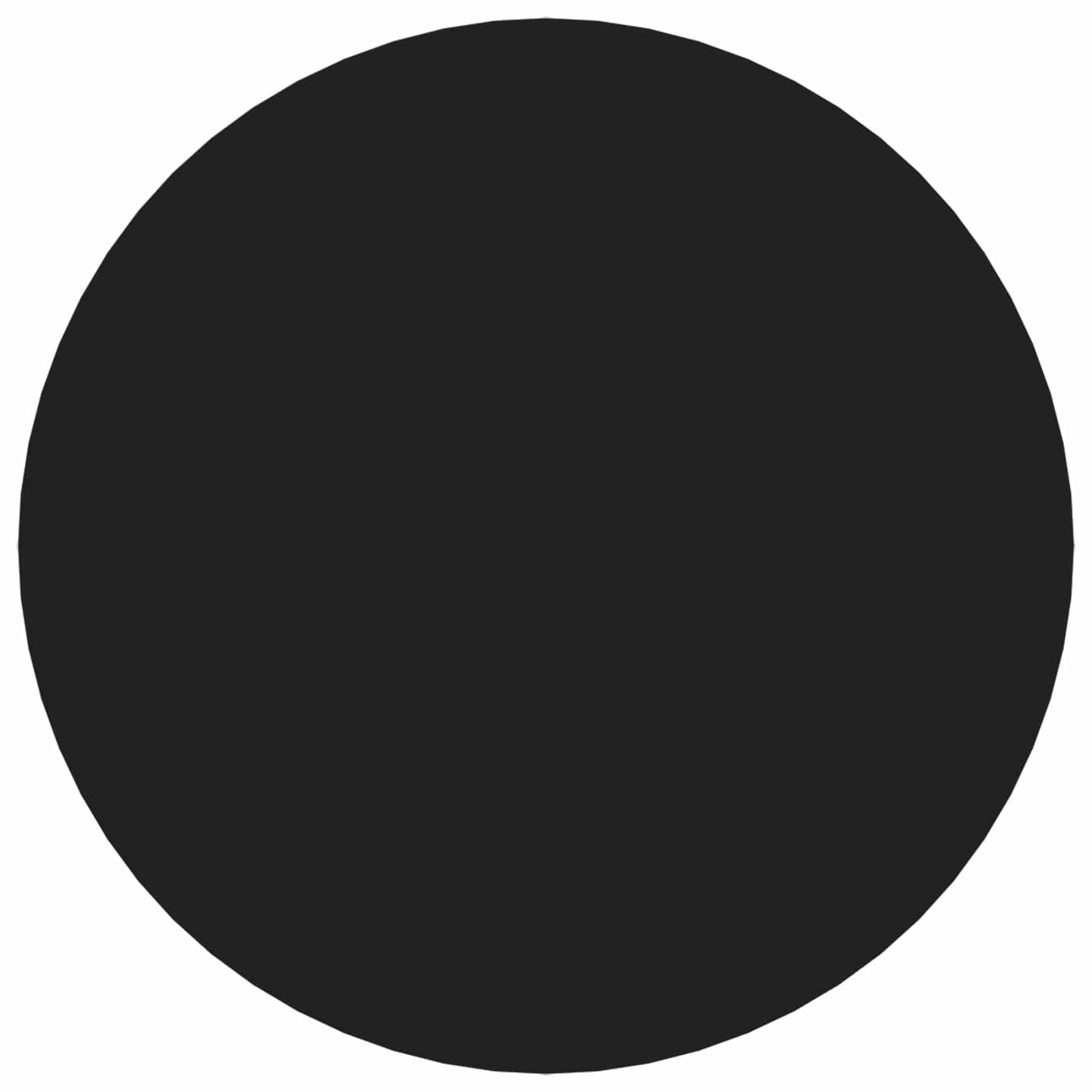 Copertura Vite Adesiva 2 pcs Nero Ø 20 x 0,5 mm Carta Rivestita